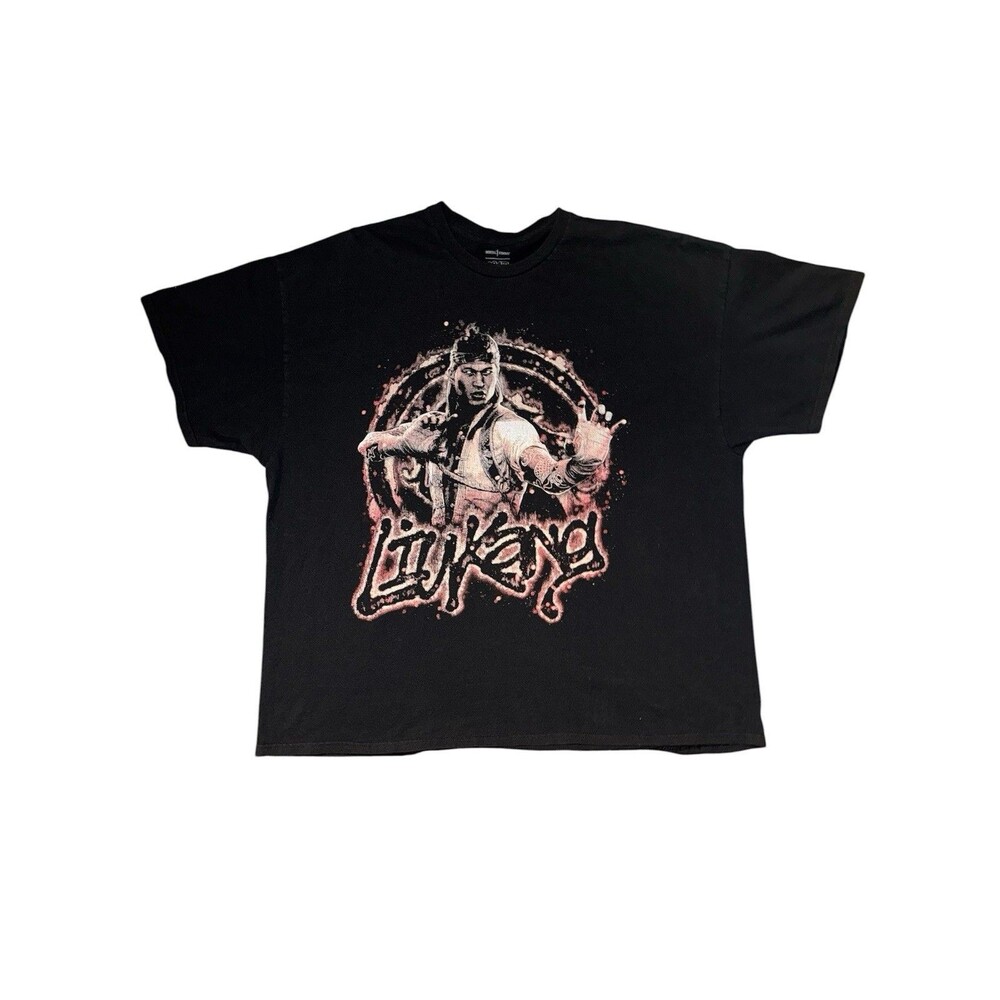 GOAT CREW X MORTAL KOMBAT LIU KANG VINTAGE T-SHIRT 3XL pre-owned